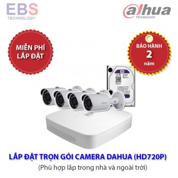 Lắp đặt camera trọn gói độ phân giải 1Mp SC - Dahua